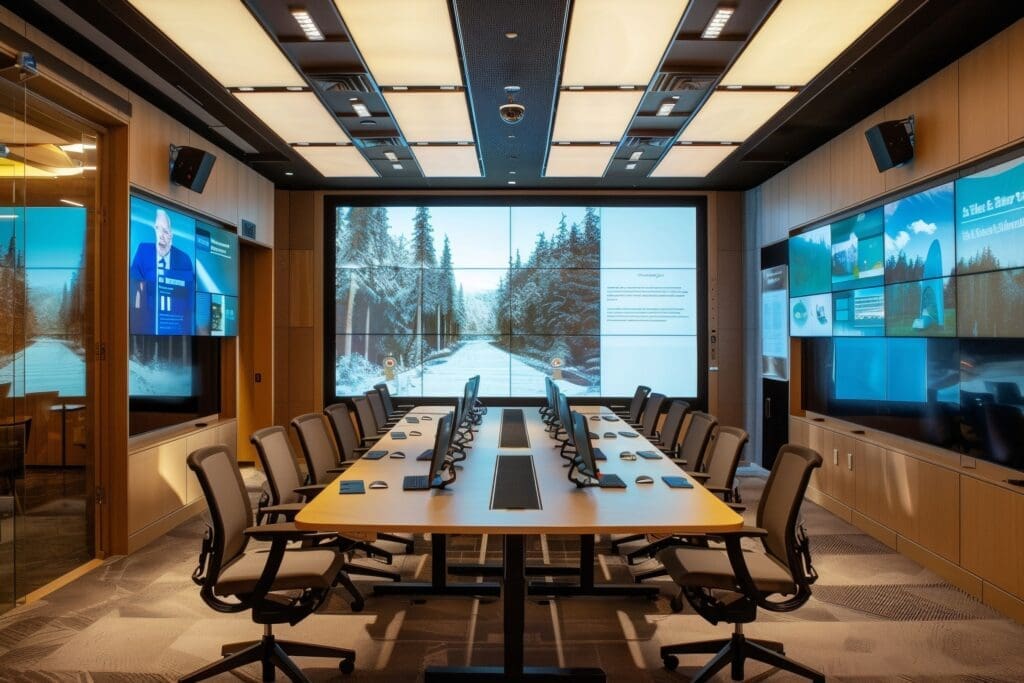 Custom AV Solutions Meeting Room