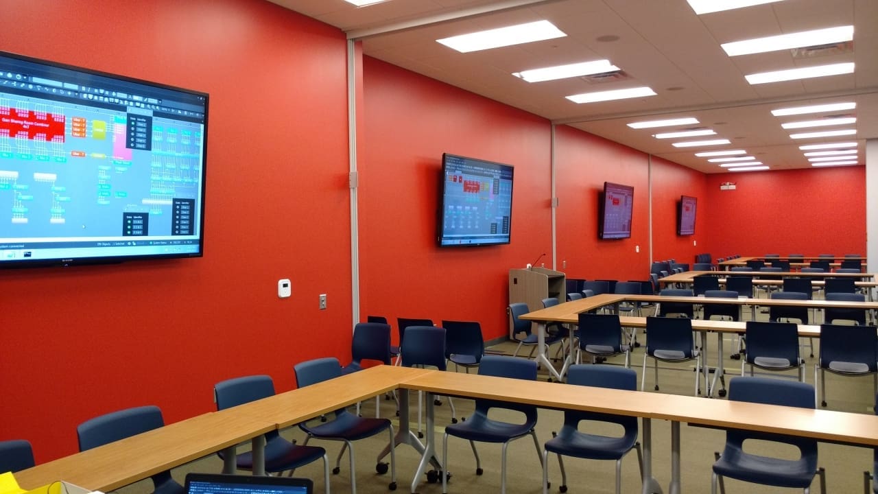 audio and visual equipment for class rooms